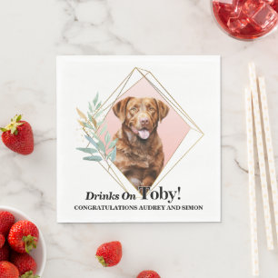 Guardanapo De Papel Chesapeake Bay Retriever I Doo Too Wedkins Napkins