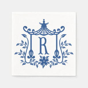 Guardanapo De Papel Chic Pagoda Monograma R Napkins