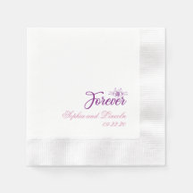 Chic Purple Pur Wedding Floral