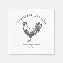 Guardanapo De Papel Chicken Farm Paper Napkin