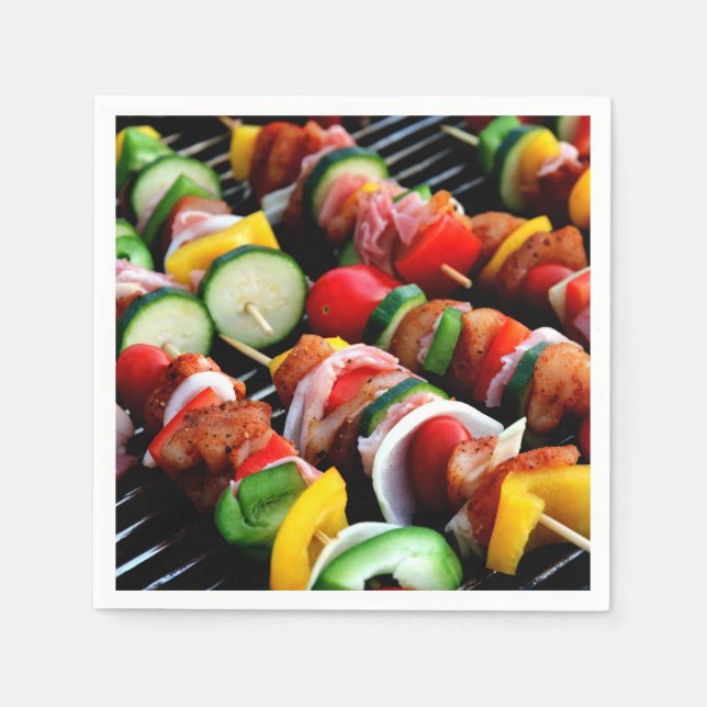 Guardanapo De Papel Chicken Kebab (Frente)