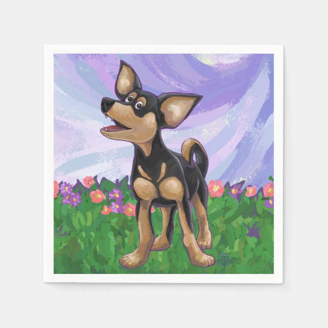 Guardanapo De Papel Chihuahua Ofertas e Acessórios (Frente)