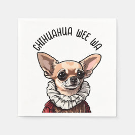 Guardanapo De Papel Chihuahua wee wa
