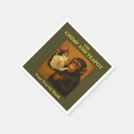 Guardanapo De Papel Chimp E Teapot Pub