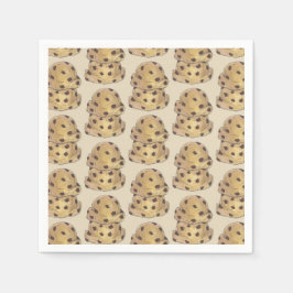 Guardanapo De Papel Chip Chocolate Cookie Dough Bakery Chef