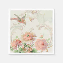 Guardanapo De Papel Chique Floral