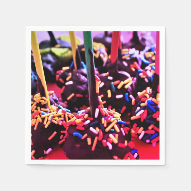 Guardanapo De Papel Chocolate Candy (Frente)