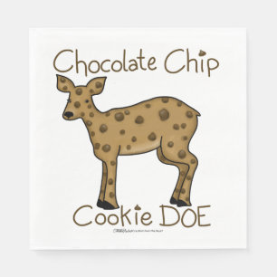 Guardanapo De Papel Chocolate Chip Cookie Doe
