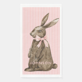 Guardanapo De Papel Chocolate Easter Bunny