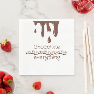 Guardanapo De Papel Chocolate engraçado