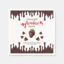 Chocolate Fondue Fiesta Strawberry Hearthday