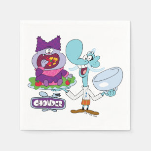 Guardanapo De Papel Chowder e Mung Daal