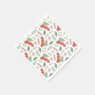 Guardanapo De Papel Christmas ペーパーナプキン
