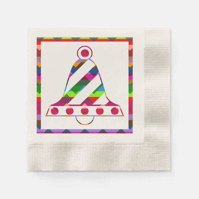 Guardanapo De Papel Christmas Bell (Frente)