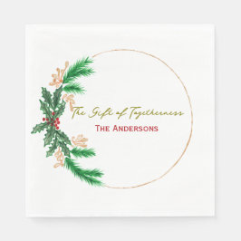 Guardanapo De Papel Christmas Paper Napkins –  Party Table Accessories