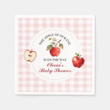 Chuva de Bebê Coquette Apple Laço Rosa