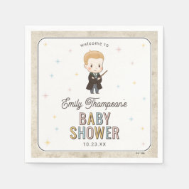 Guardanapo De Papel Chuva de Bebê Harry Potter Chibi Draco Malfoy Mago