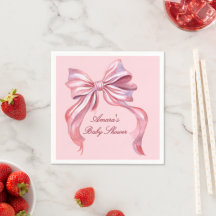 Chuva de Bebê Menina Arco Rosa Elegante em Aquarel