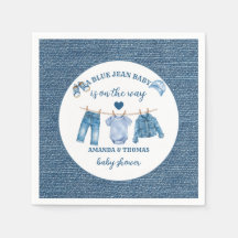Chuva de Bebê Menino Jean Azul 