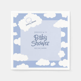 Guardanapo De Papel Chuva de Bebê Nove Luas 9 Festa Caprichosa Fofa