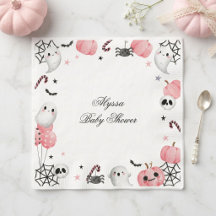 Chuva de Bebê Spooky Sweet Pink Little Boo