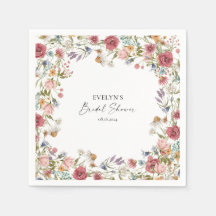 Chuva de Noiva com Flores Silvestres