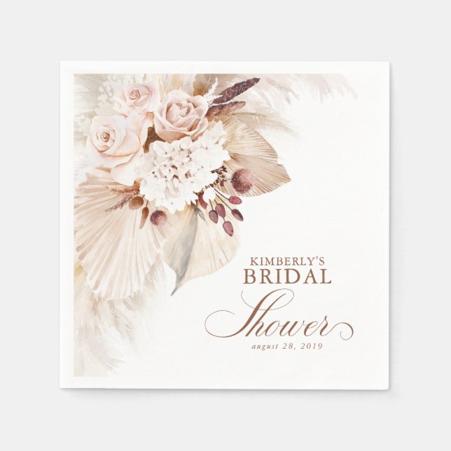 Guardanapo De Papel Chuva de Noiva de Flores Pastéis Macias de Grama P (Frente)