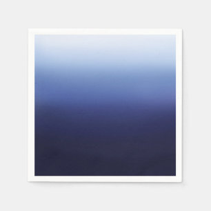 Guardanapo De Papel Chuva de Noiva de Praia Minimalista Azul Mar Moder