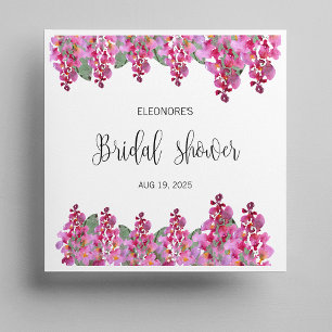 Guardanapo De Papel Chuva de Noiva Rosa Fúcsia Wisteria