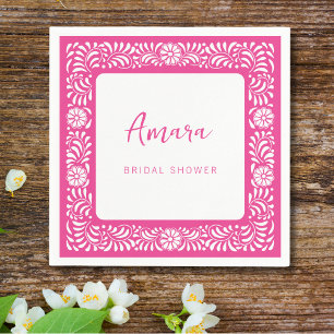 GUARDANAPO DE PAPEL CHUVA DE NOIVA TALAVERA ROSA