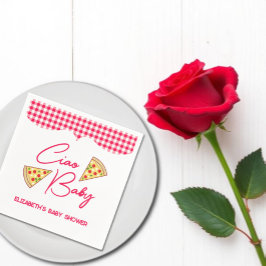 Guardanapo De Papel Ciao Baby Italian Baby Shower