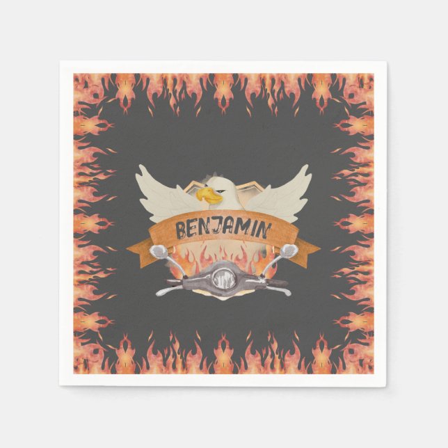 Guardanapo De Papel Ciclo do motor (Frente)