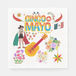 Guardanapo De Papel Cinco De Mayo