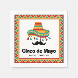 Guardanapo De Papel Cinco de Mayo personalizado