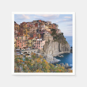 Guardanapo De Papel Cinque Terre, Italia