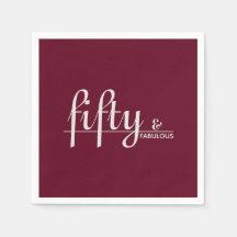 Cinquenta e FABULOSO! Script 50º aniversário