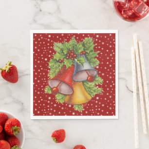 Guardanapo De Papel Cintas de Natal Papel Plate Napkins