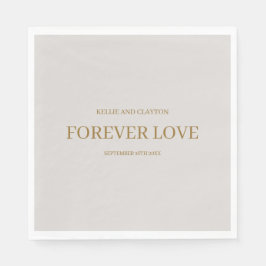 Guardanapo De Papel Cinza Casamento Simples Napkins