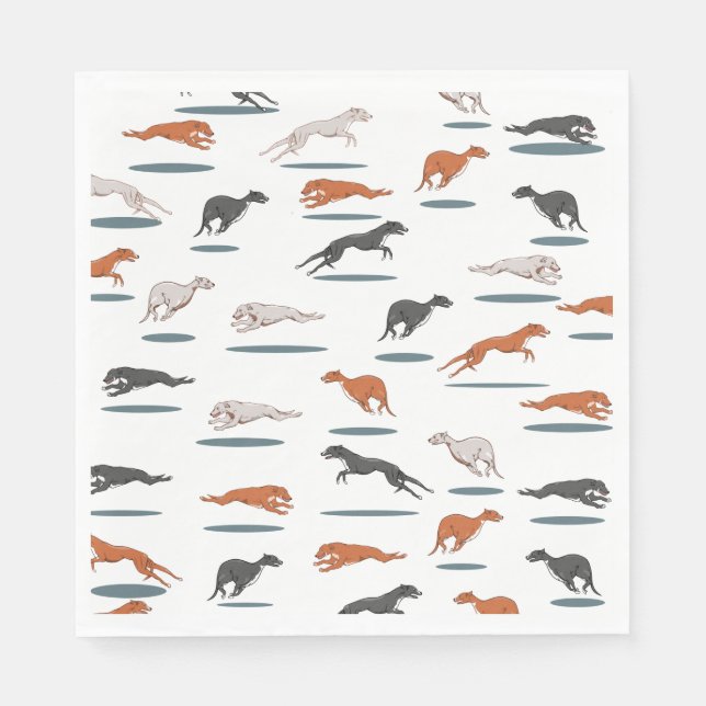 Guardanapo De Papel Cinza RUNNY HOUND 12000 TRANS (Frente)