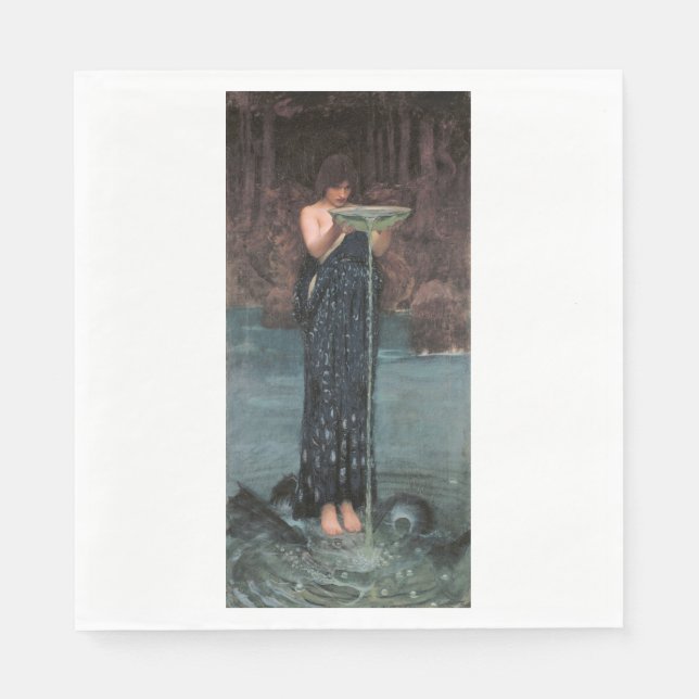 Guardanapo De Papel Circe Invidiosa (mitologia grega clássica) (Frente)