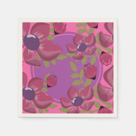 Guardanapo De Papel Círculo Dot Florah Napkins