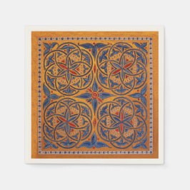 Guardanapo De Papel Círculos medievais