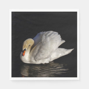 Guardanapo De Papel Cisne branca