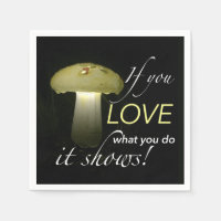 Citação Inspiradora Luz Solar Mushroom