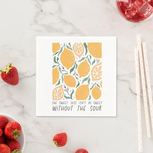 Guardanapo De Papel Citações Florais Boho (Insitu)