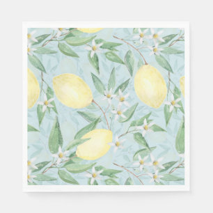 Guardanapo De Papel Citrinos amarelos frescos