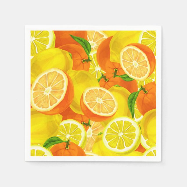 Guardanapo De Papel Citrus Napkins (Frente)