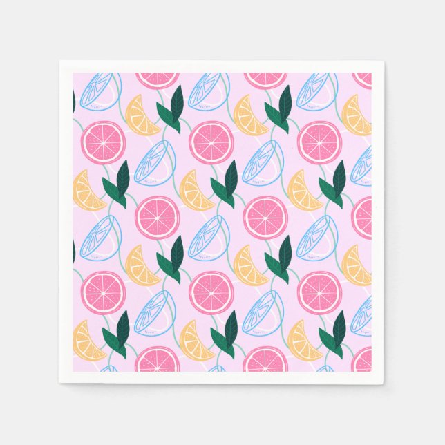 Guardanapo De Papel Citrus Napkins (Frente)