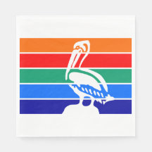 City Flag of Ruas. Petersburg (Flórida)