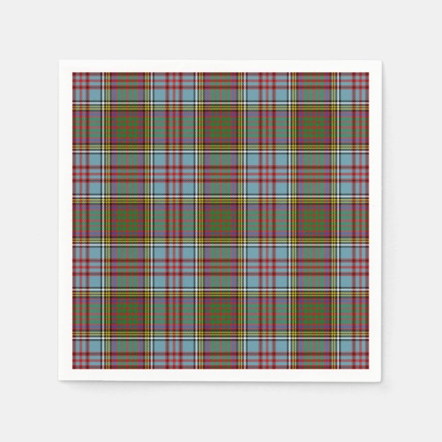 Guardanapo De Papel Clan Anderson Tartan (Frente)